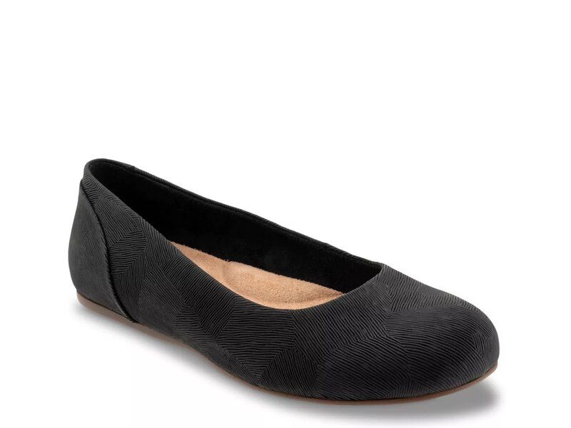 ソフトウォーク レディース シューズ パンプス Softwalk Sonoma Ballet Flat Black ブラック