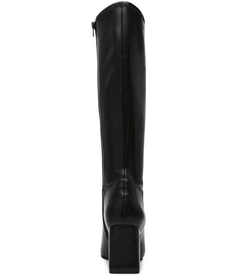 スティーブ マデン レディース シューズ ブーツ・レインブーツ トール ブーツ ヒール Steve Madden Hunny Block Heel Tall Boots Black ブラック
