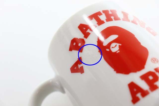 アベイシングエイプ A BATHING APE エイプヘッド カレッジ ロゴ 両面