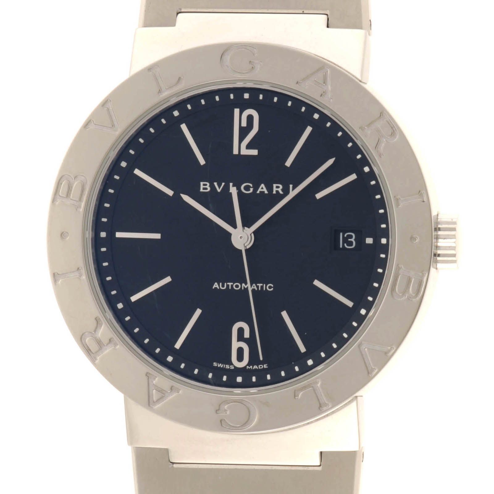 BVLGARI ブルガリ ブルガリ ブルガリ　【205】 BB38SSAUTO 腕時計 ステンレススチール シルバー -刻印 ユニセックス【中古】