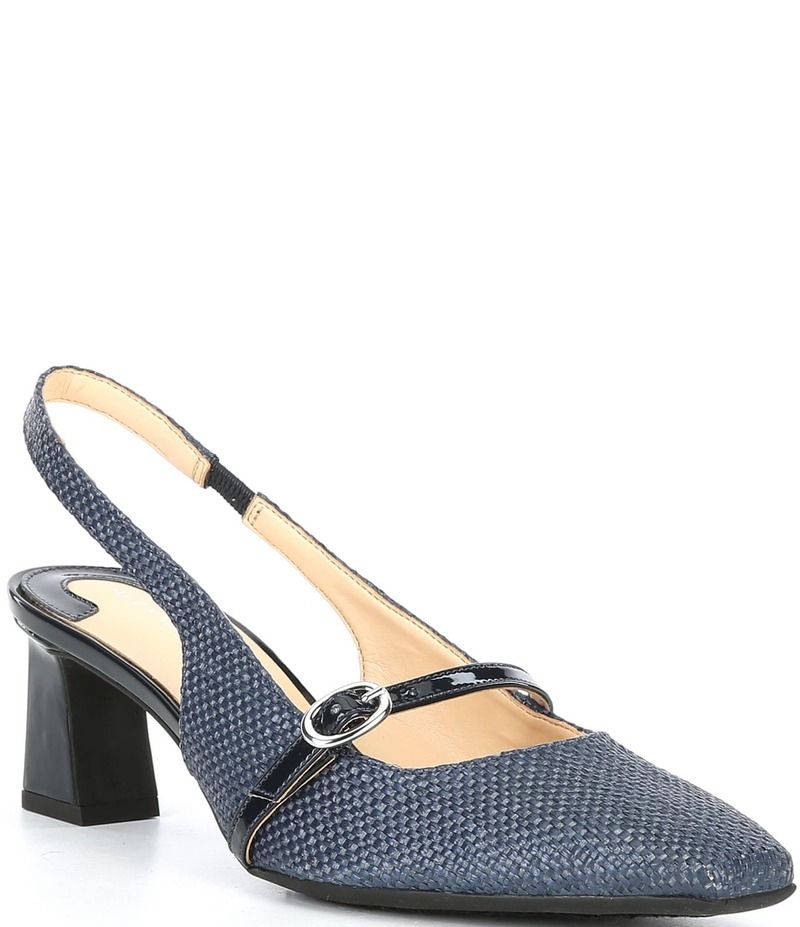 アレックスマリー レディース シューズ ヒール Alex Marie Blairaffia Mary Jane Slingback Pumpseaport Navy ネイビー