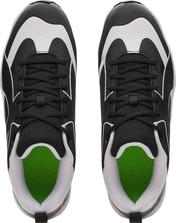 アンダーアーマー メンズ シューズ スニーカー Under Armour Mens Leadoff Icon RM Baseball Cleats BlackWhiteBlack ホワイト