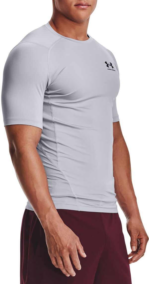 アンダーアーマー メンズ トップス シャツ Under Armour Mens HeatGear Compression TShirt Mod GrayBlack ブラック