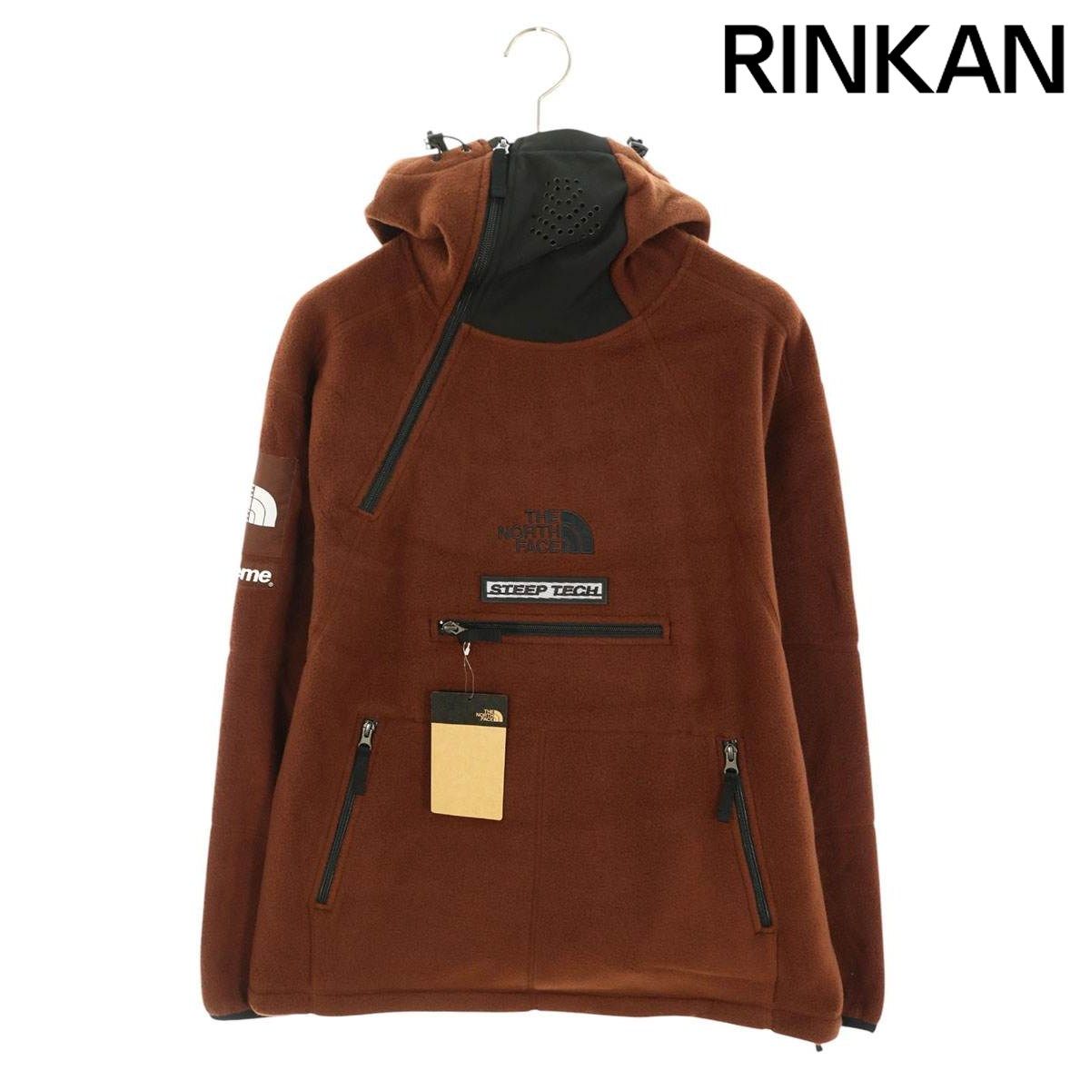 シュプリーム ×ノースフェイス THE NORTH FACE 22AW Steep Tech Fleece Pullover スティープテックフリースブルゾン メンズ L