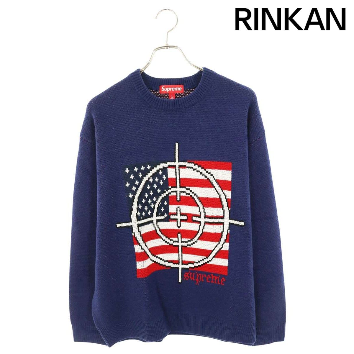 シュプリーム 25AW Target Sweater ターゲットニット メンズ L