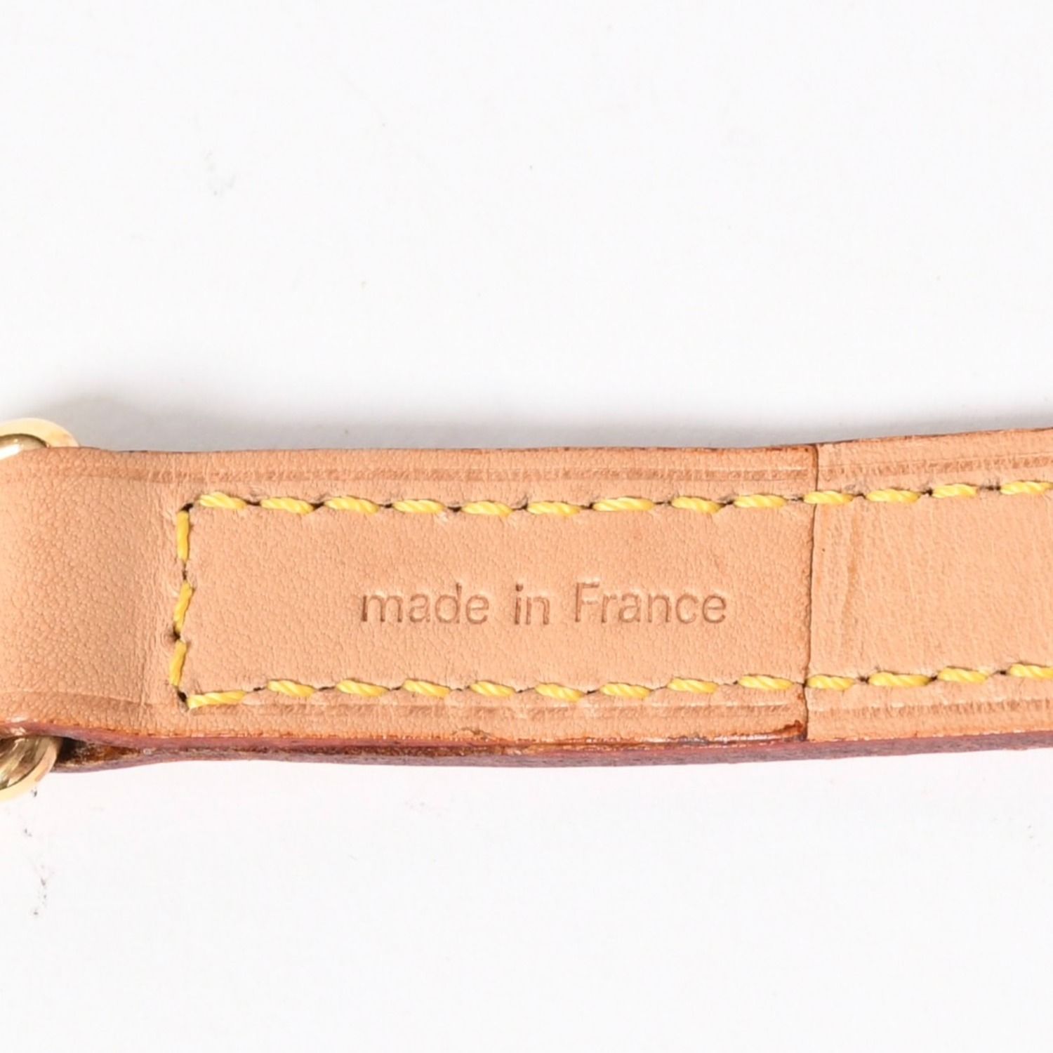極美品 LOUIS VUITTON ルイヴィトン ショルダーストラップ LVロゴ ヌメ