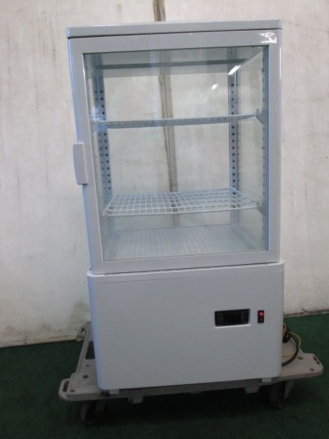 KIJIMA 卓上型4面ガラス冷蔵ショーケース HJR-FG60SWT(0709DH)7AYR-13S 19,800円