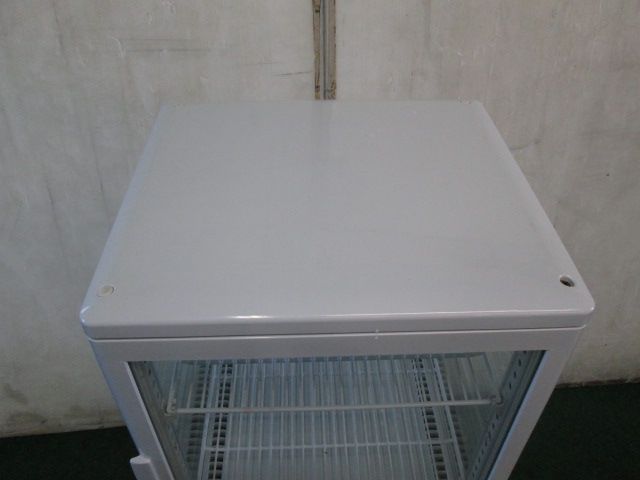 KIJIMA 卓上型4面ガラス冷蔵ショーケース HJR-FG60SWT(0709DH)7AYR-13S