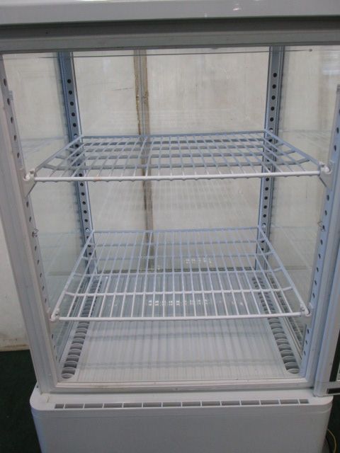 HJR-FG60SWT 冷蔵ショーケース KIJIMA 卓上型4面ガラス冷蔵ショーケース HJR-FG60SWT(0709DH)7AYR-13S