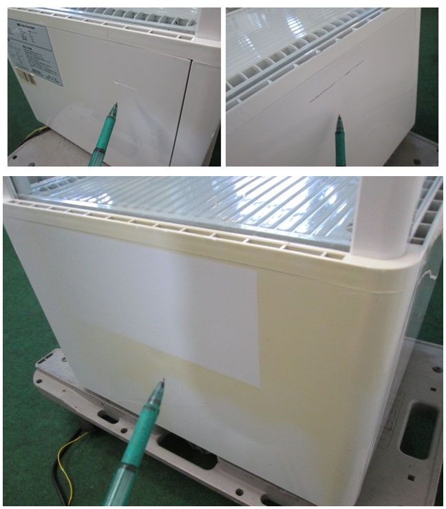 HJR-FG60SWT 冷蔵ショーケース KIJIMA 卓上型4面ガラス冷蔵ショーケース HJR-FG60SWT(0709DH)7AYR-13S