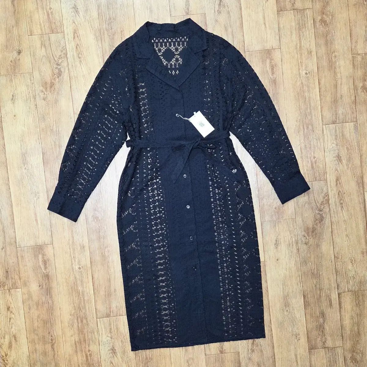 BLBT星畑洋品店 レースシャツワンピース 55-66 新品
