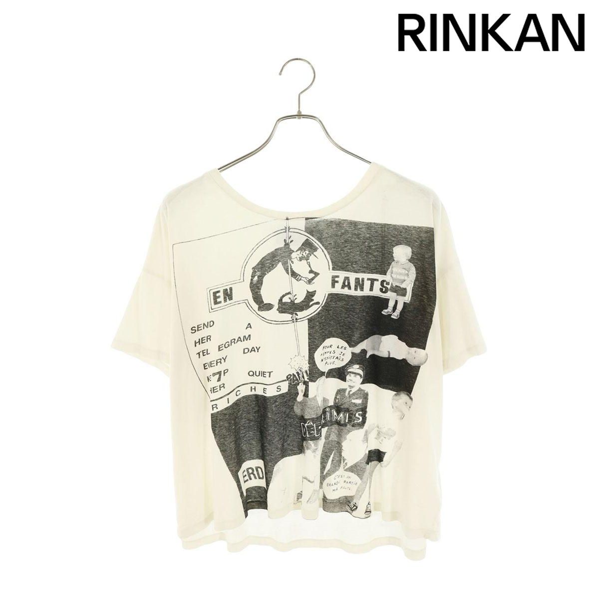 アンファンリッシュデプリメ KEEP HER QUIET T-SHIRT フロントデザインプリントTシャツ メンズ L