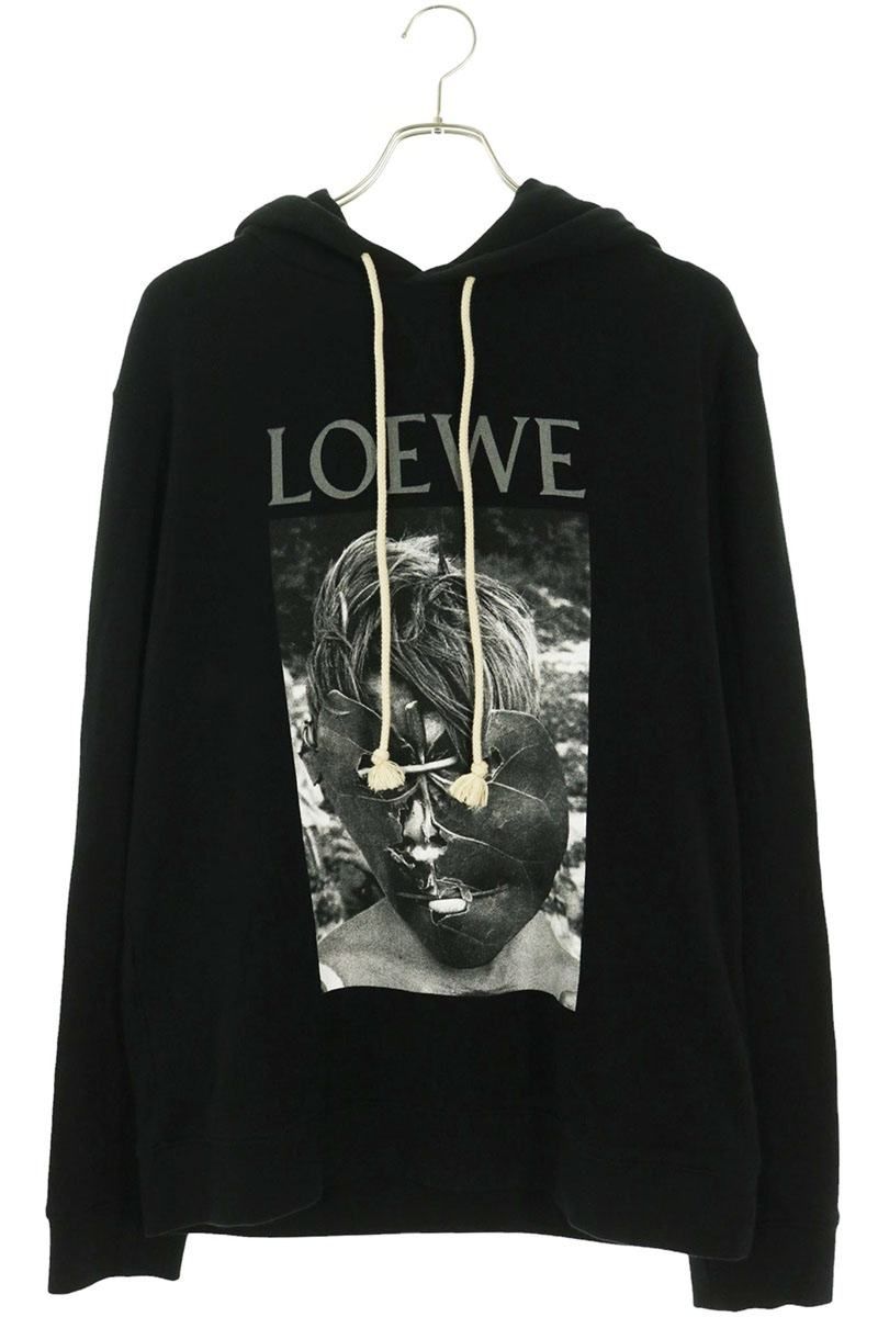 ロエベ 20SS H6109730PC ケンヘイマンプリントパーカー メンズ L