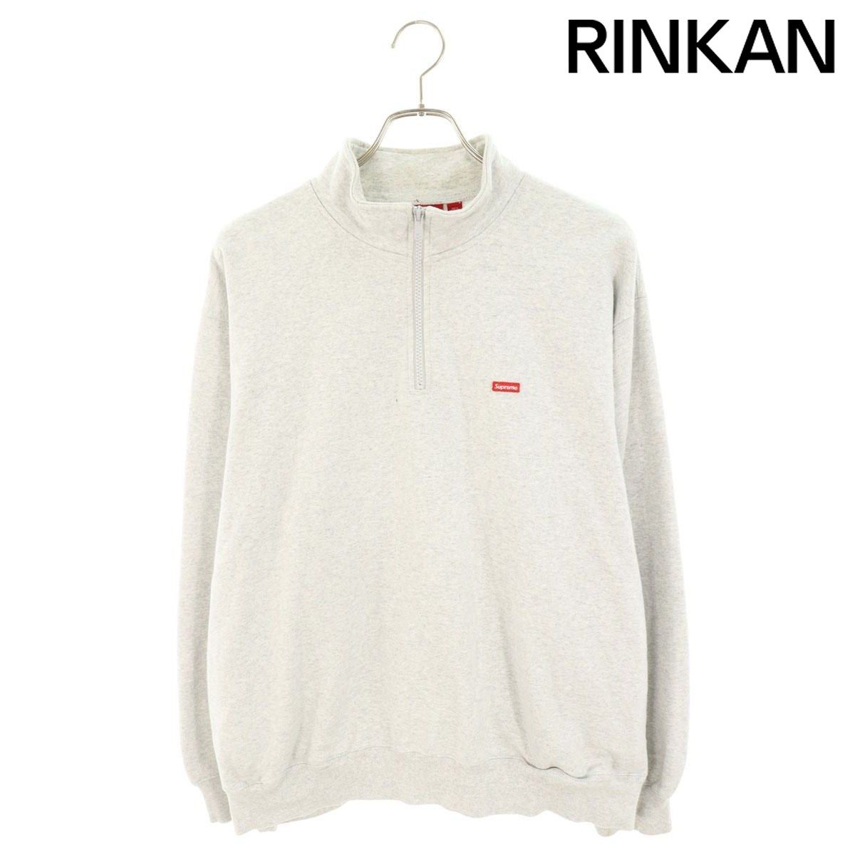 シュプリーム SMALL BOX LOGO HALF ZIP PULLOVER スモールボックスロゴハーフジップスウェット メンズ M 10,508円