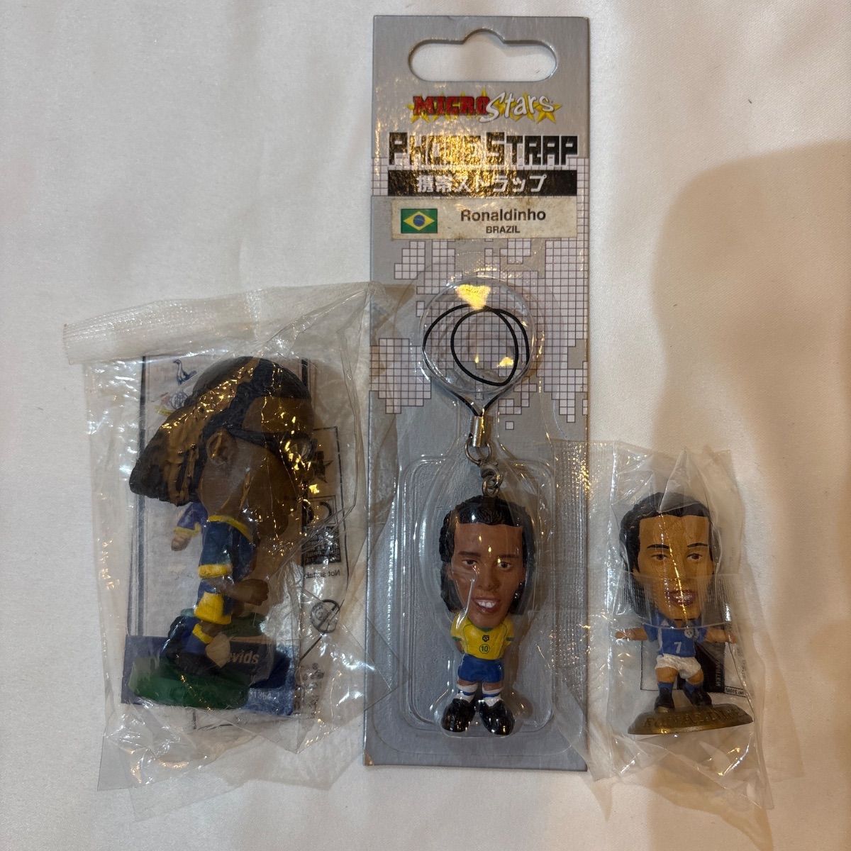 未使用保管品】コリンシアン サッカーフィギュア ストラップ 3点セット