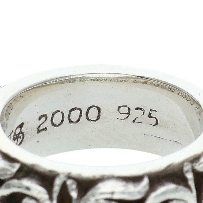確実正規品　クロムハーツ　エタニティ ヴァイン バンド リング　9号 クロムハーツ ETRNITY VINE BAND/エタニティヴァインバンド シルバー