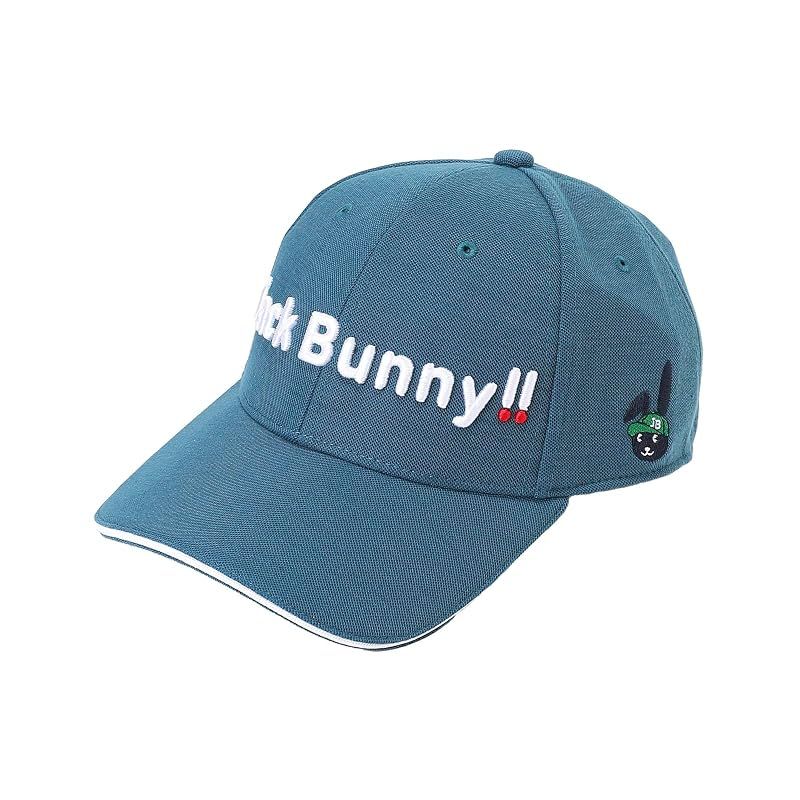 【新品】 [ジャックバニー] 継続定番商品 ユニセックス キャップ (うさぎロゴ・サイズ調整可能) / ゴルフ 帽子 / 262-5987101 140_グリーン FR