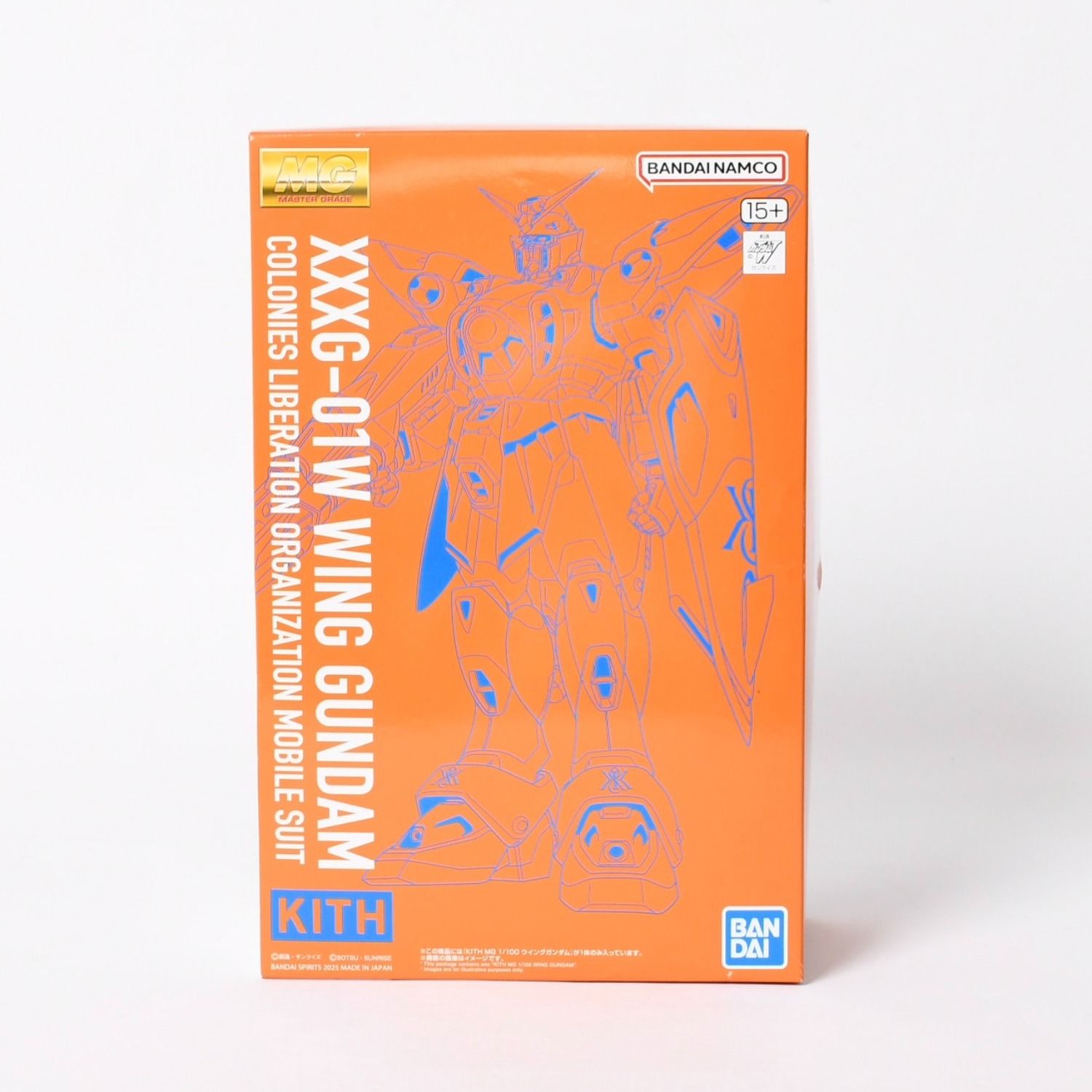 新品未使用 KITH × ガンダムプラモデル MG 1/100 XXXG-01W ウィング