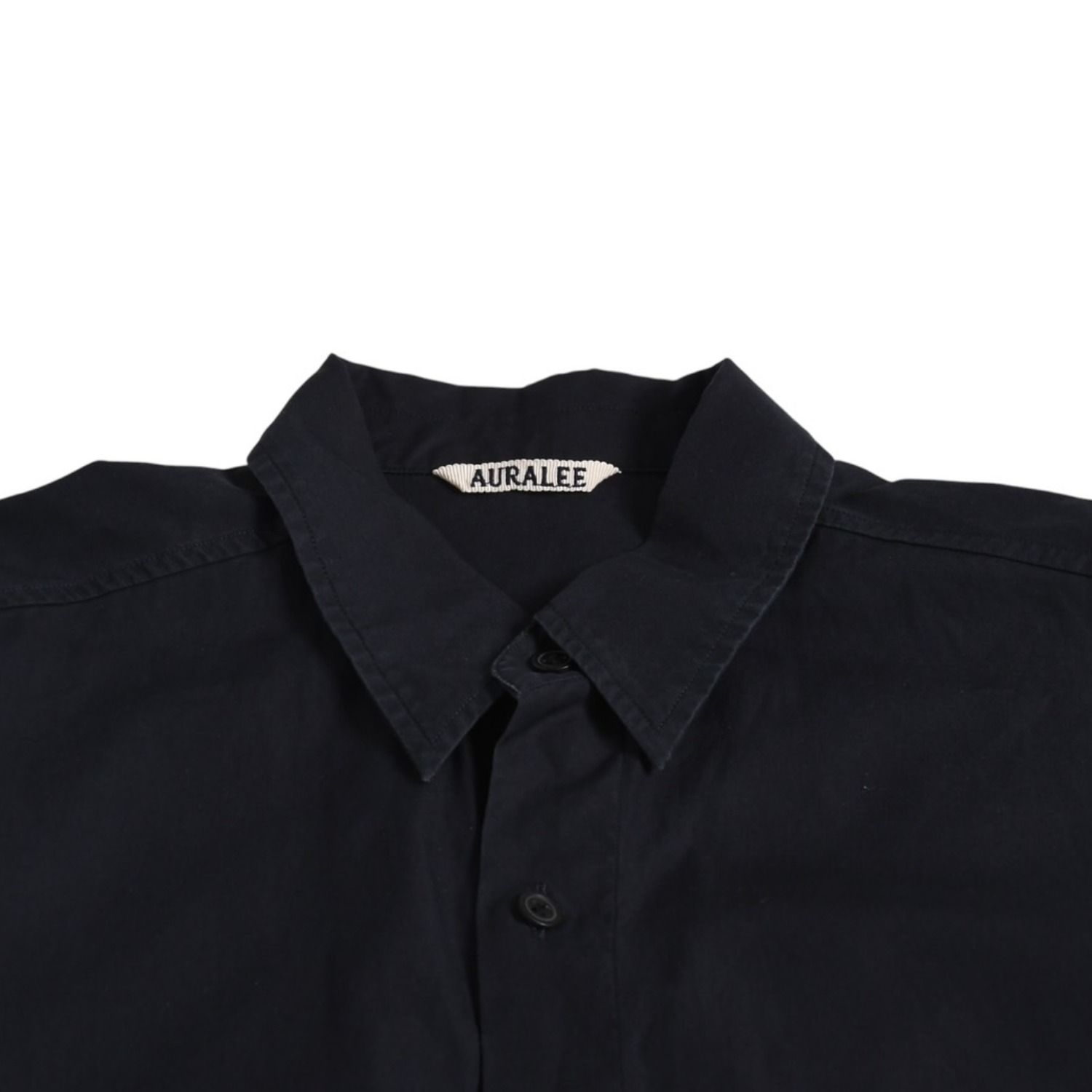 auralee 開襟半袖シャツ 極美品 AURALEE オーラリー 半袖レギュラーカラーシャツ A20SS08TN