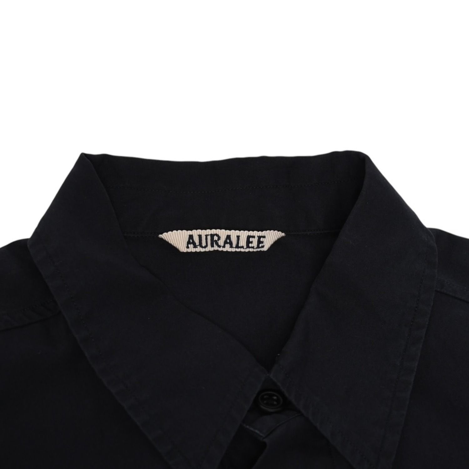 極美品 AURALEE オーラリー 半袖レギュラーカラーシャツ A20SS08TN