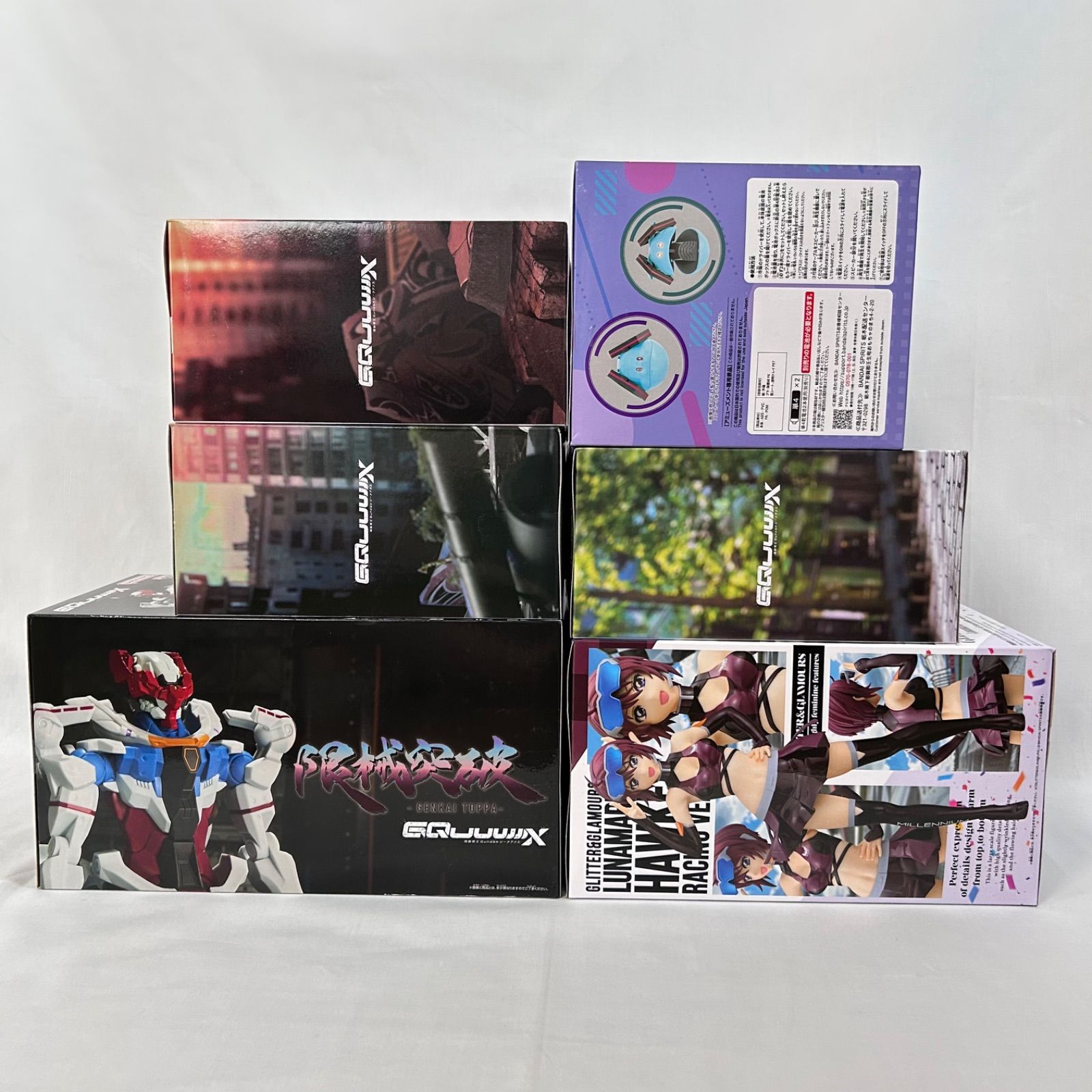 ガンダムミク　ストッキング　プライズフィギュアまとめ売り　14点セット 6点セット】ガンダム プライズフィギュア まとめ売り GQuuuuuuX SEED