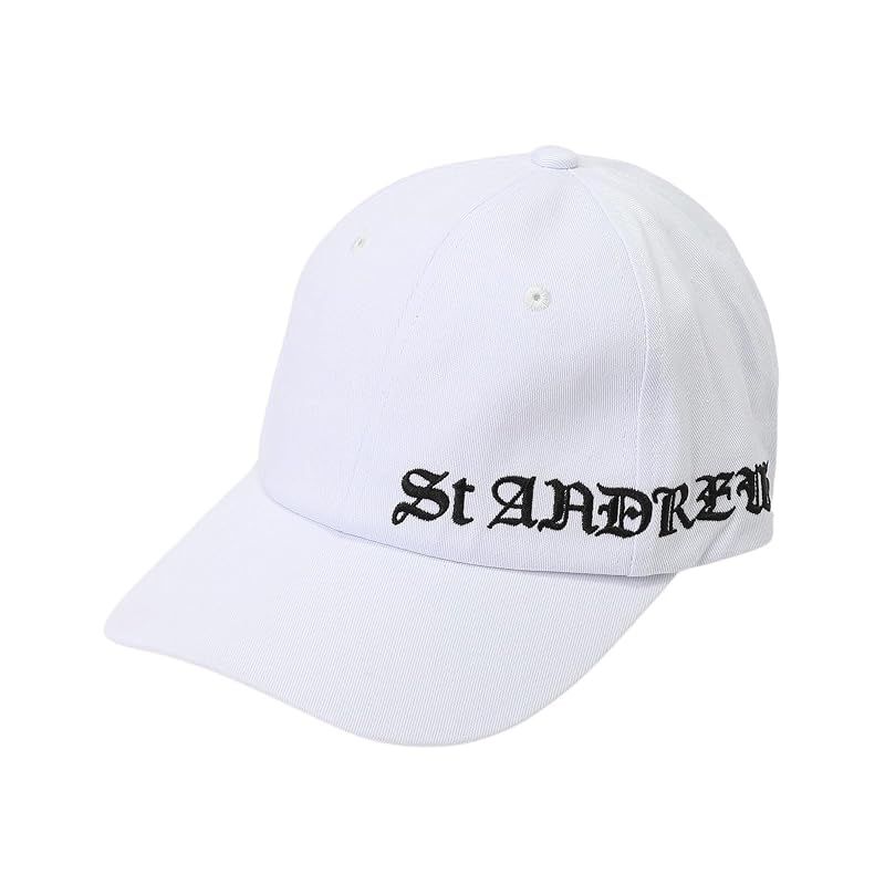 【新品】 [セントアンドリュース] 継続定番商品 ユニセックス キャップ (サイズ調整可能) / ゴルフ 帽子 / 042-5987351 030_ホワイト FR