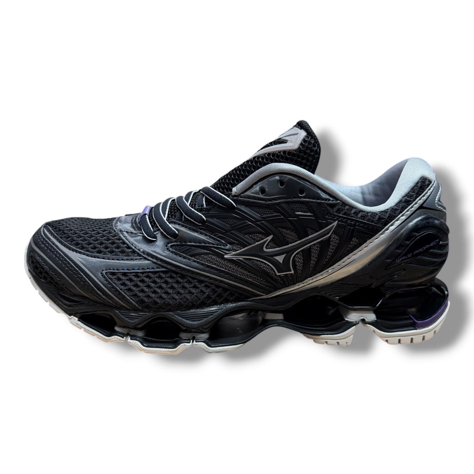 未使用 Mizuno WAVE PROPHECY LS ウエーブプロフェシー スニーカー ミズノ D1GA250701 ブラック 26cm （17115M）