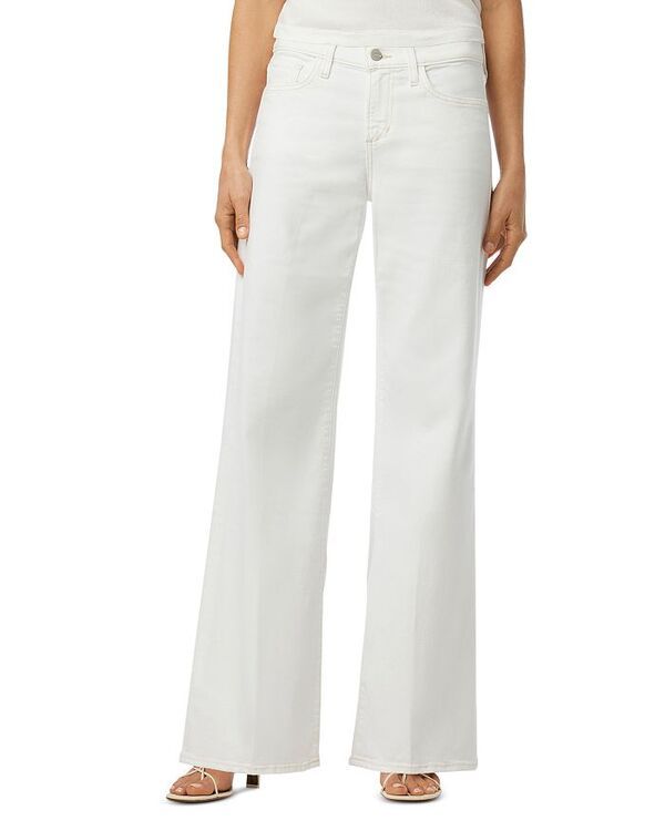 ジョーズジーンズ レディース ボトムス デニムパンツ ワイドレッグ Joes Jeans The Lou Mid Rise Wide Leg Jeans White ホワイト