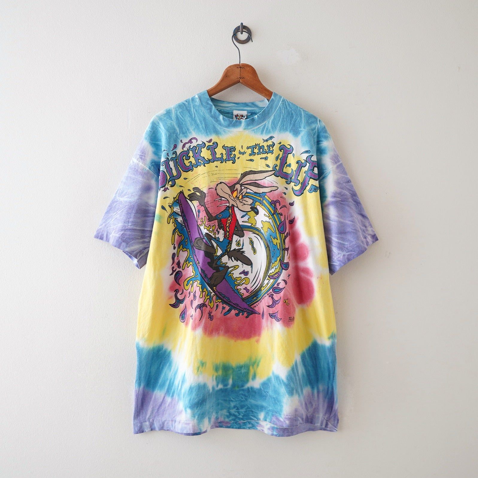 90s LOONEY TUNES tie-dye tee 7,350円