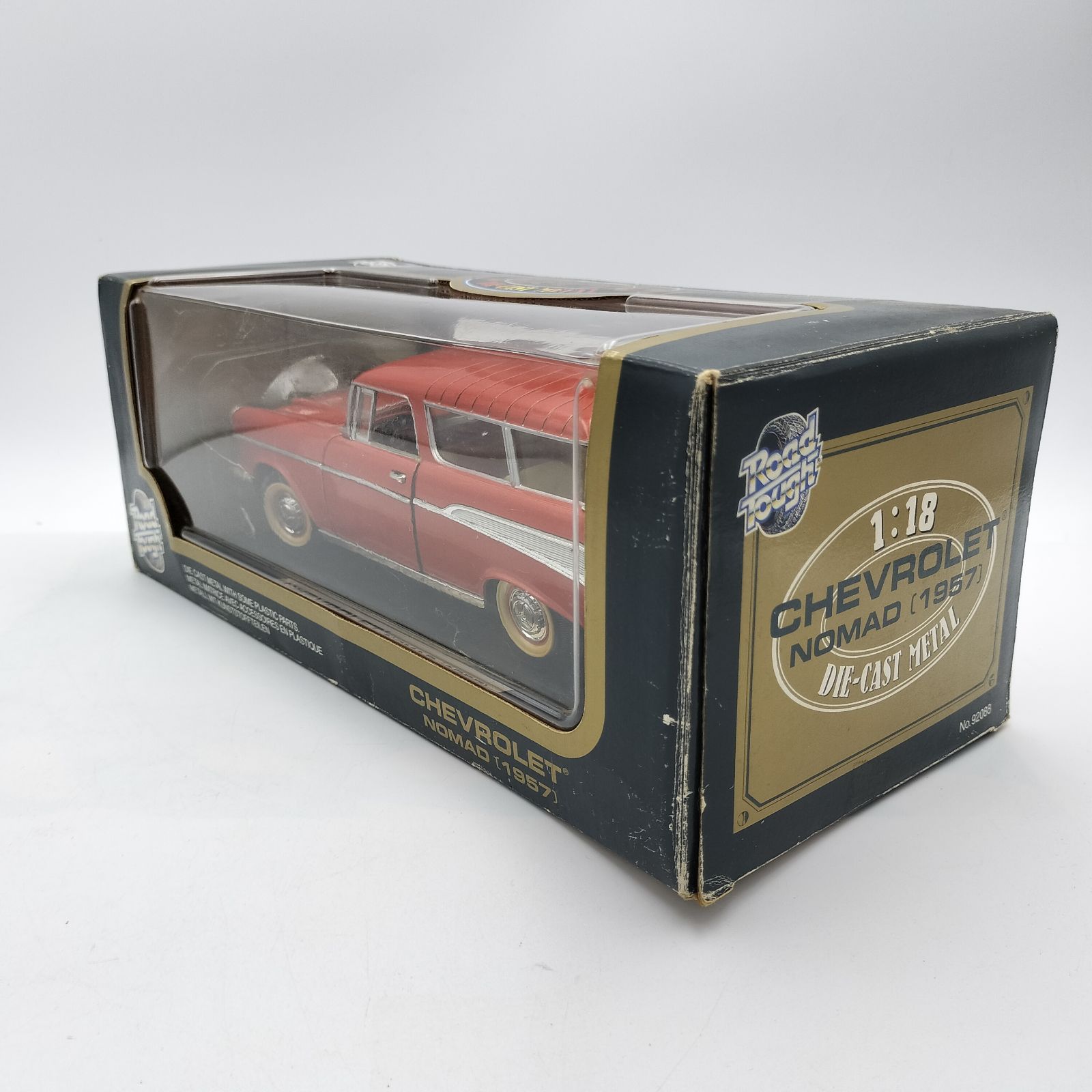 Chevrolet Nomad 1957 ミニカー1/18 1/18 シボレー ノマド 1957 CHEVROLET NOMAD レッド Road Toughダイ