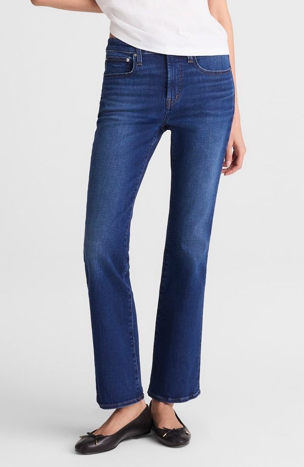メイドウェル レディース ボトムス カジュアルパンツ ジーンズ Madewell The Stretch Flare Crop Jeans Osgoode Wash