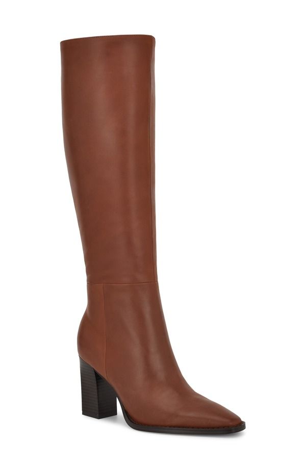 ナインウェスト レディース シューズ ブーツ・レインブーツ Nine West Zazz Knee High Boot Cognac