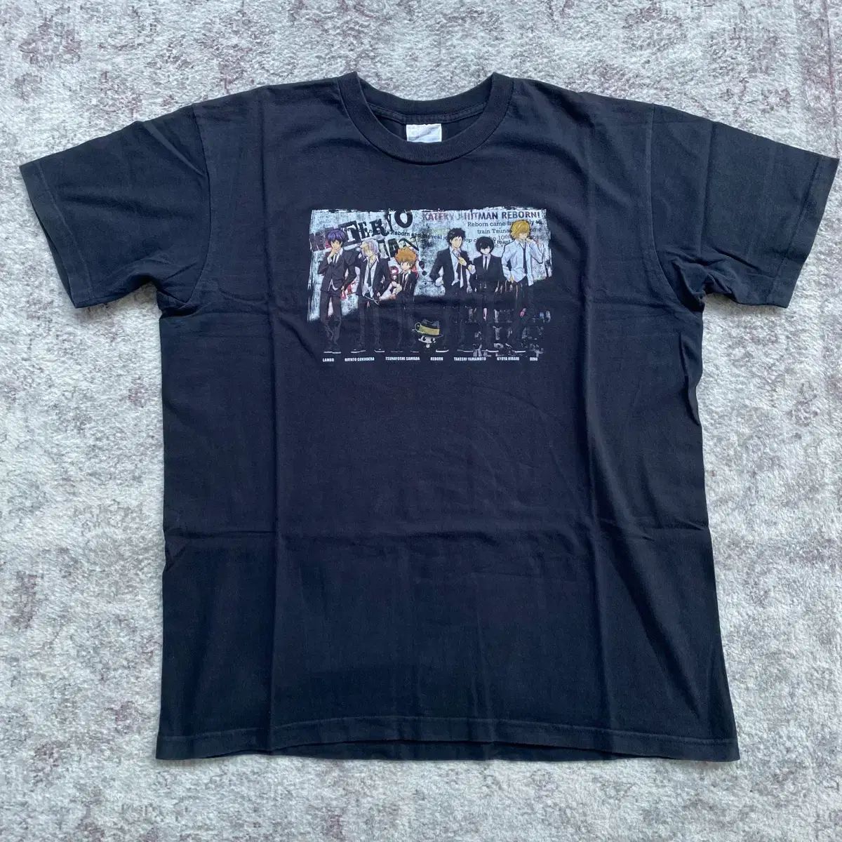 家庭教師ヒットマンREBORN! ブートレッグアニメTシャツ アニT