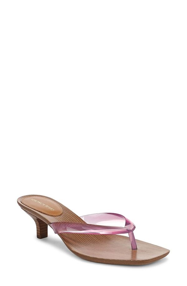 ヴェロニカ ベアード レディース シューズ ヒール サンダル Veronica Beard Clea Jelly Sandal Petal Pink ピンク