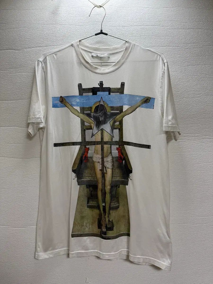 ジバンシィ クルーシャル グラフィック 半袖 Tシャツ 白