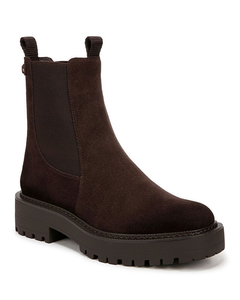 サムエデルマン レディース シューズ ブーツ・レインブーツ Sam Edelman Womens Laguna Waterproof Pull On Booties Chocolate チョコレート