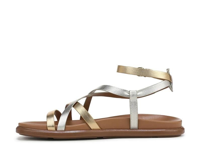 ナチュライザー レディース シューズ サンダル NaturalizerFame Sandal SilverGold ゴールド