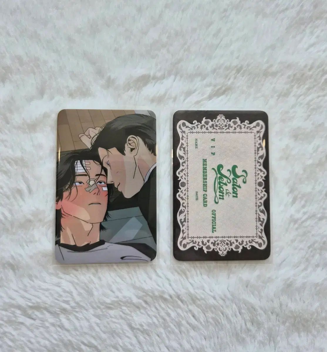 カフェレボム 春の注意事項 平和 入場特典 特典トレカ 特典フォトカード ジュピョン サロン ド ルボン