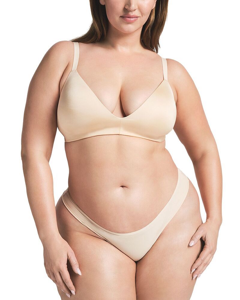 スキムズ レディース トップス シャツ SKIMS Wireless Form TShirt Demi Bra Sand サンド