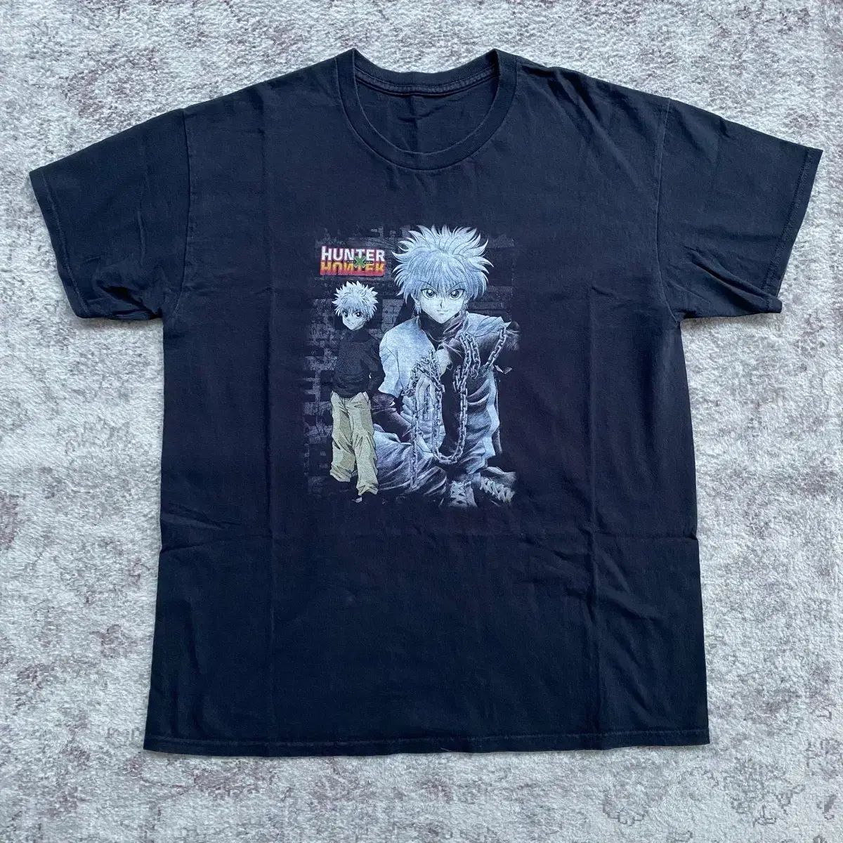 HUNTER×HUNTER キルア ブートレッグ アニメ Tシャツ アニメT
