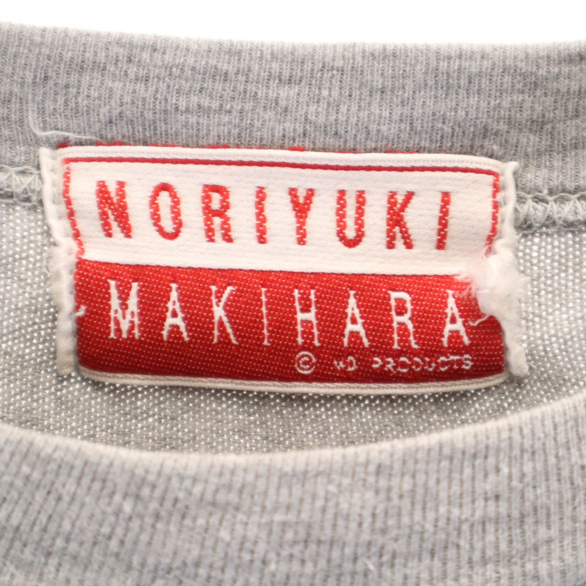 NORIYUKI MAKIHARA 槇原敬之 日本製 1994 ツアー 半袖 Tシャツ グレー