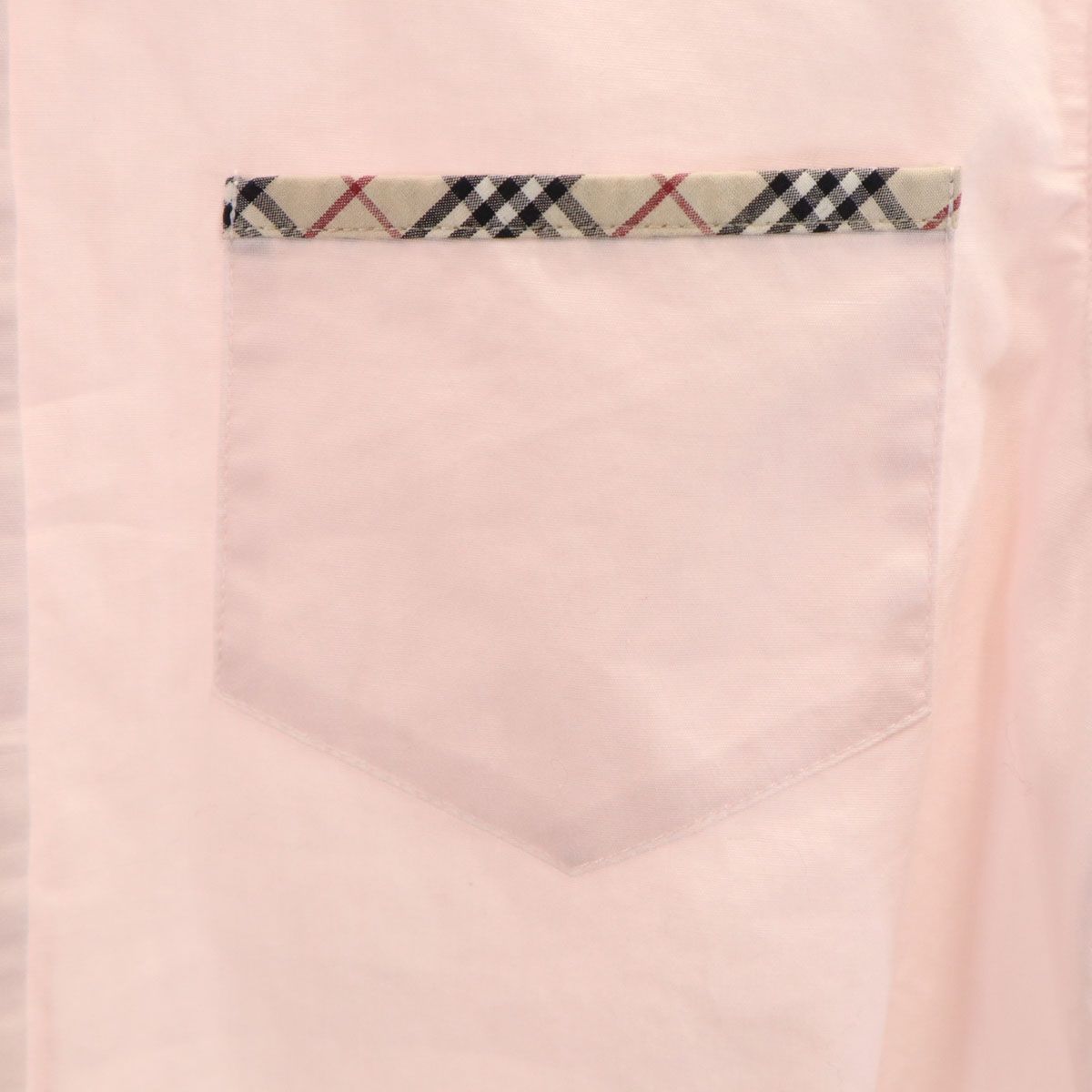 BURBERRY LONDON バーバリーロンドン 長袖 コットンシャツ 120 ピンク
