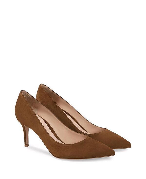 ジャンヴィト ロッシ レディース シューズ パンプス Gianvito Rossi Womens Gianvito 70 Pumps Brown Leather ブラウン