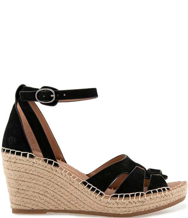 ジェントルソウルズ レディース シューズ スリッポン・ローファー サンダル スエード アンクル Gentle Souls Coolie Nubuck Suede Ankle Wrap Espadril