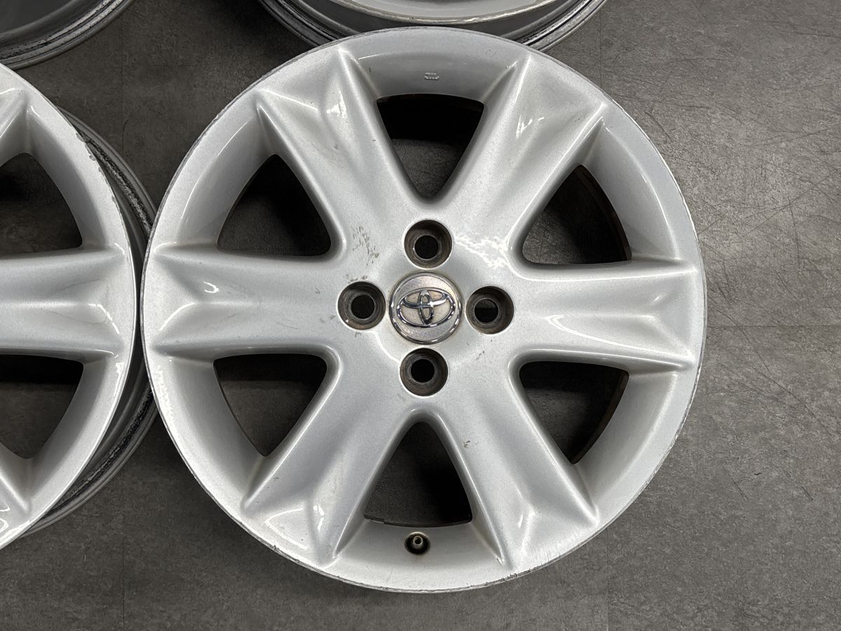 ノーマル戻し】トヨタ ヴィッツ RS 純正 16in 6J +51 PCD100 4本セット