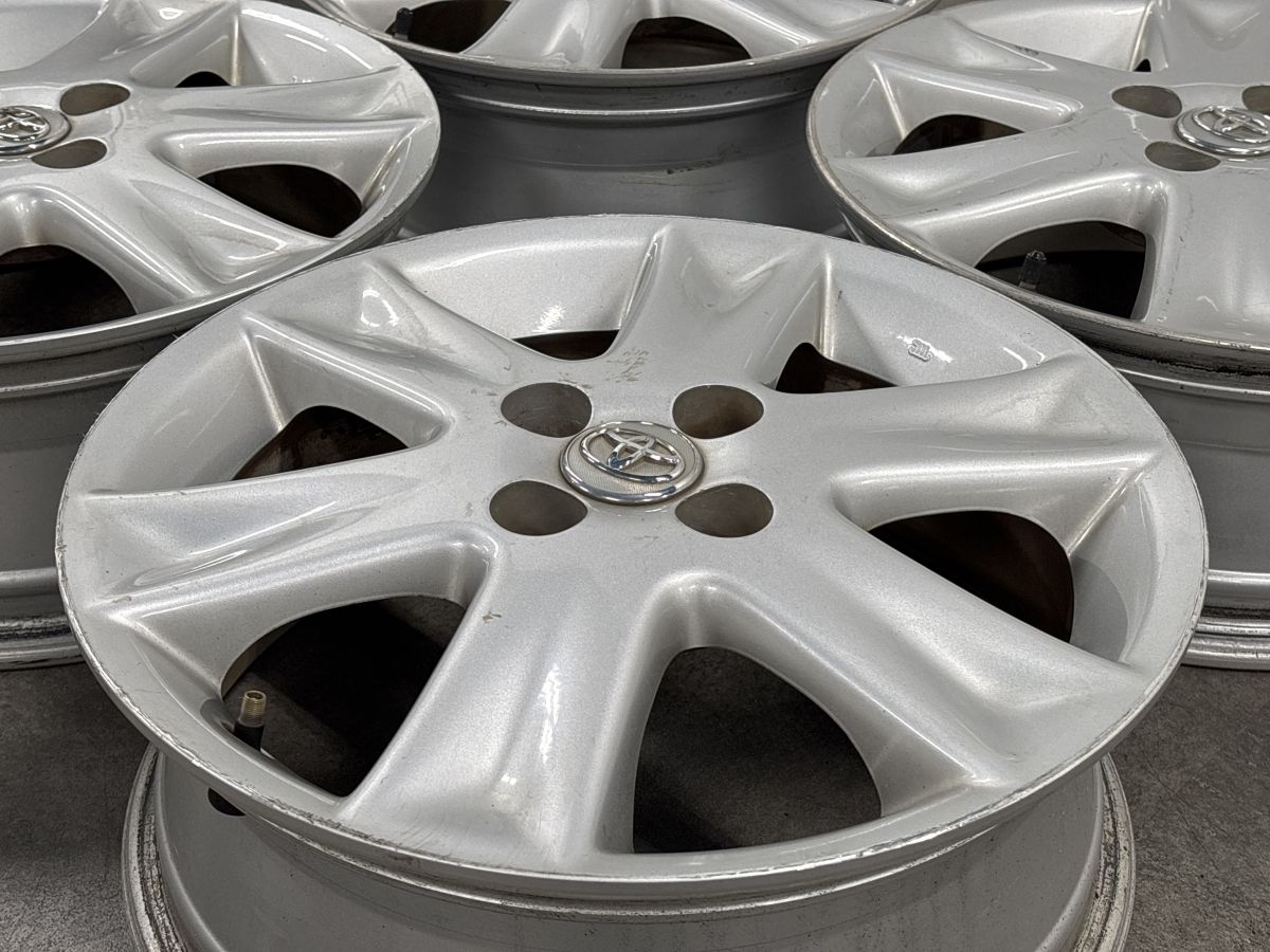 ノーマル戻し】トヨタ ヴィッツ RS 純正 16in 6J +51 PCD100 4本セット