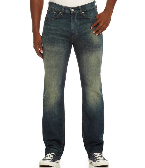 リーバイス メンズ ボトムス デニムパンツ レギュラーフィット ジーンズ LevisR 505 Stretch Straight Regular Fit Jeans Cash