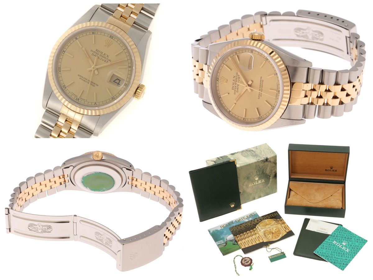 ROLEX ロレックス ギャラ有 C番 デイトジャスト 16233 ステンレス