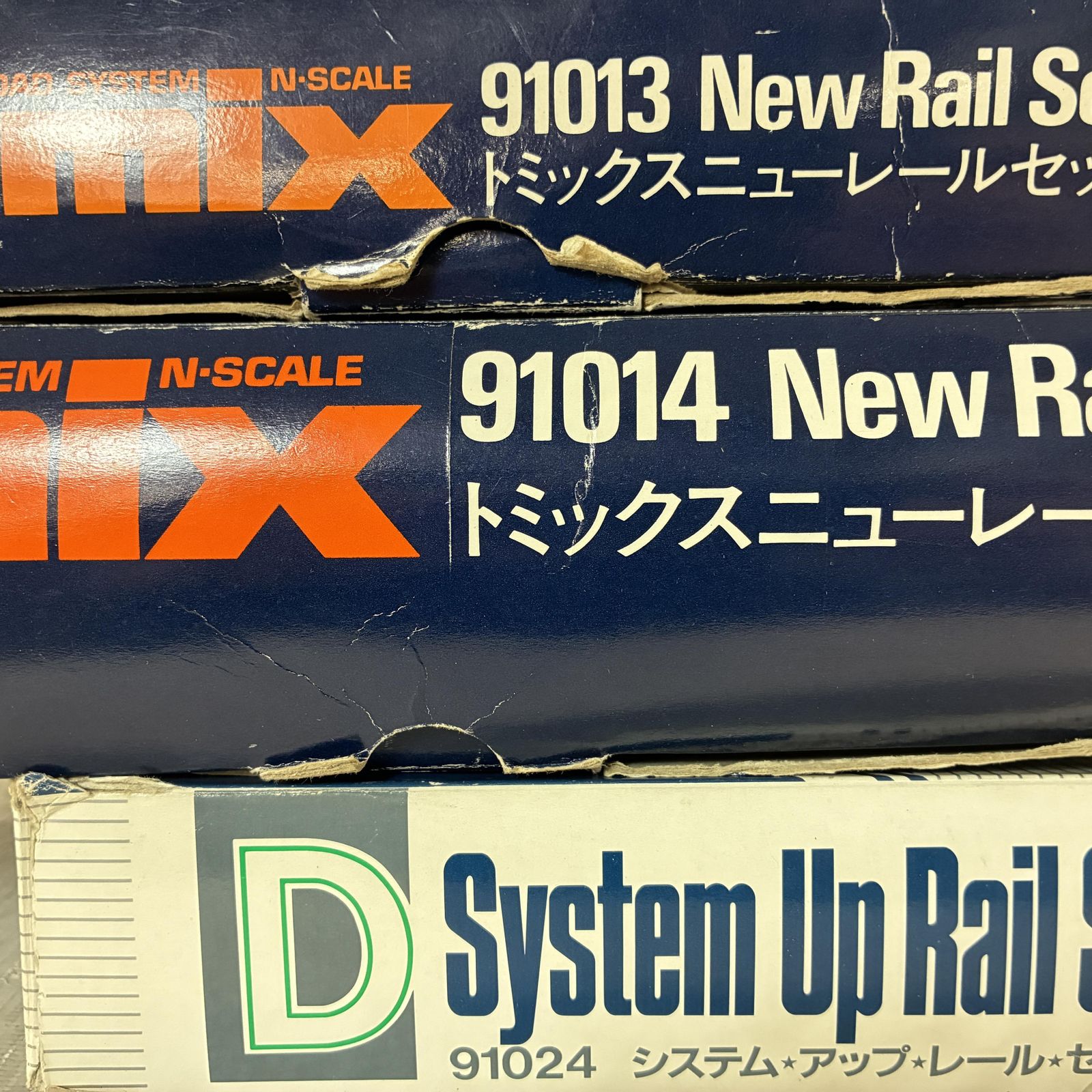 TOMIX 91013 91014 91024 ニューレールセット システムアップレール