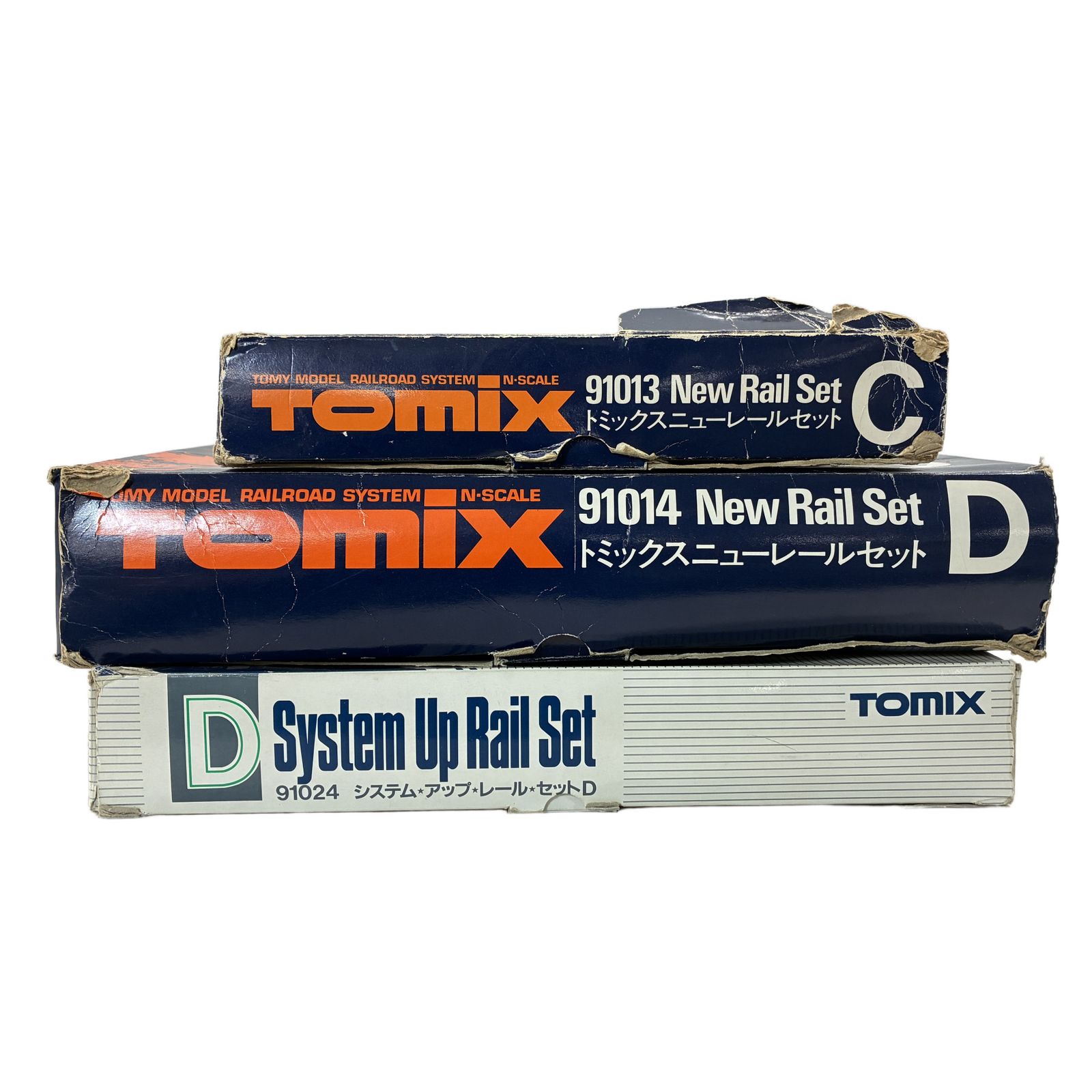 TOMIX 91013 91014 91024 ニューレールセット システムアップレール